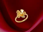 Blossom Ring in 916 Yellow Gold (RB31355) - Image 2