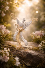 Cerca Trova Rising Phoenix Brooch (AE1871) - Image 2