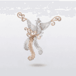 Cerca Trova Rising Phoenix Brooch (AE1871)